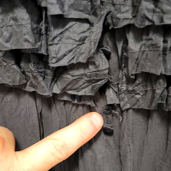 Robert Rodriguez silk camisole, size 4, black - Picture 5 of 8